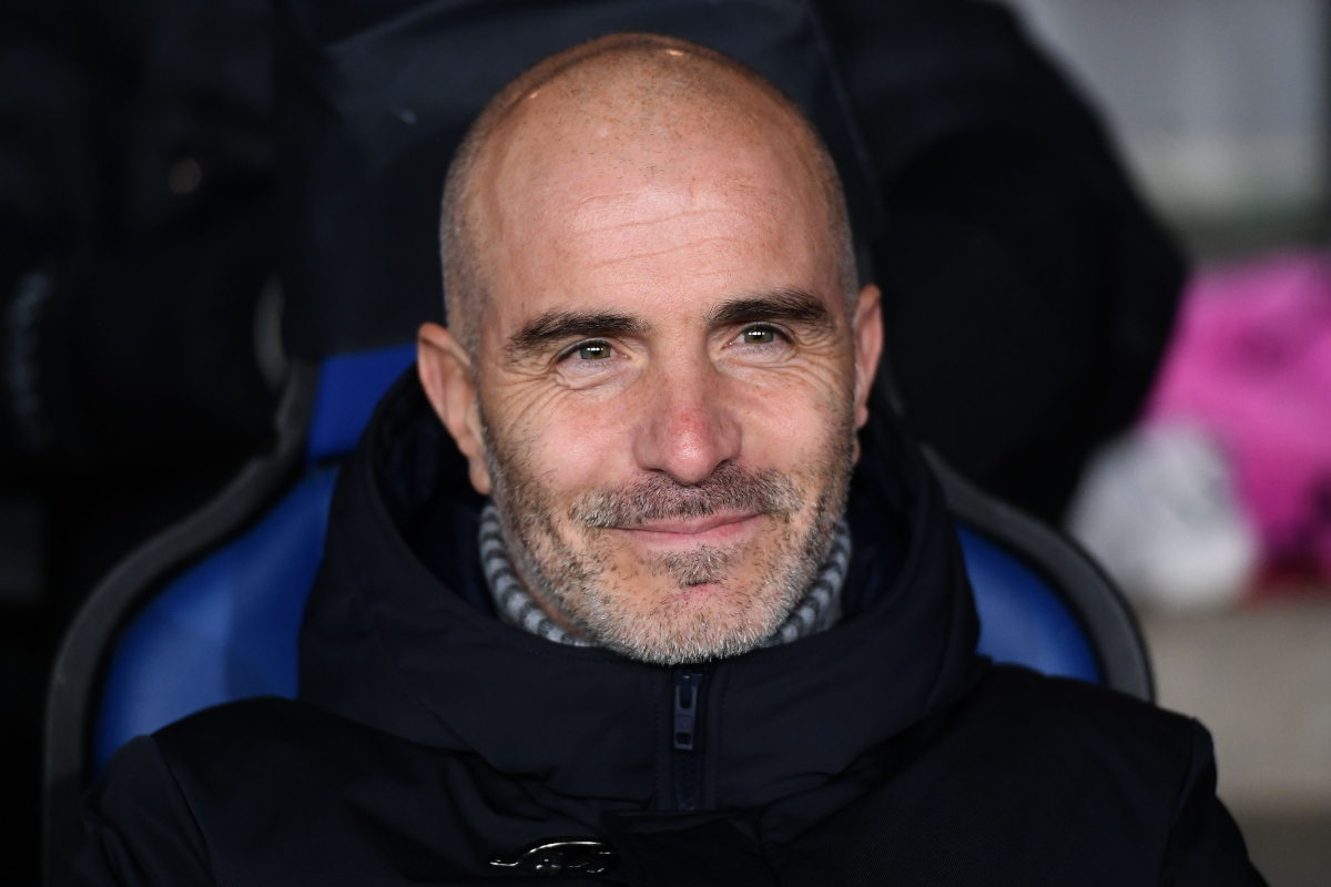 BERGAMO, ITALY - DECEMBER 09: Enzo Maresca head coach of Chelsea FC looks on during the UEFA Champions League 2025/26 League Phase MD6 match between Atalanta BC and Chelsea FC at Stadio di Bergamo on December 09, 2025 in Bergamo, Italy. (Photo by Alessandro Sabattini/Getty Images)