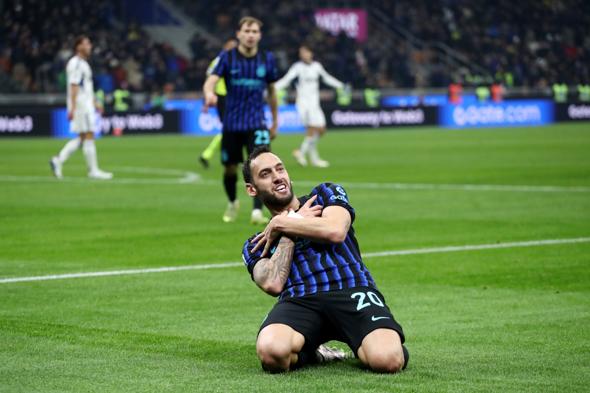 Inter set off for Saudi Arabia with Calhanoglu but not Acerbi: Latest team news