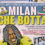 Today’s Papers – Milan’s Coppa Italia blow, Italy’s X in World Cup draw