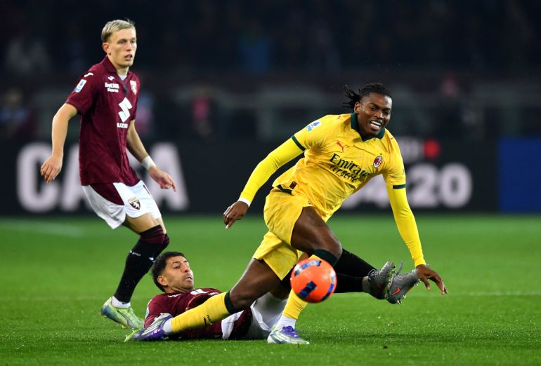 Rafael Leao injury: Milan breathe sigh of relief after latest medical ...