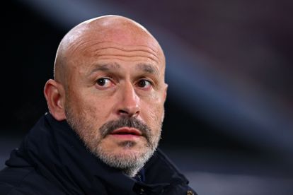 BOLOGNA, ITALY - DECEMBER 28: Vincenzo Italiano head coach of Bologna FC during the Serie A match between Bologna FC 1909 and US Sassuolo Calcio at Renato Dall'Ara Stadium on December 28, 2025 in Bologna, Italy. (Photo by Alessandro Sabattini/Getty Images)