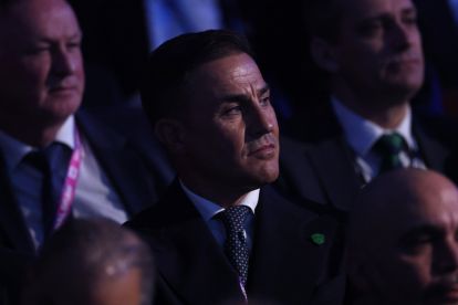 WASHINGTON, DC - DECEMBER 05: Fabio Cannavaro, Head Coach of Uzbekistan, attends the FIFA World Cup 2026 Official Draw at John F. Kennedy Center for the Performing Arts on December 05, 2025 in Washington, DC. (Photo by Patrick Smith/Getty Images)