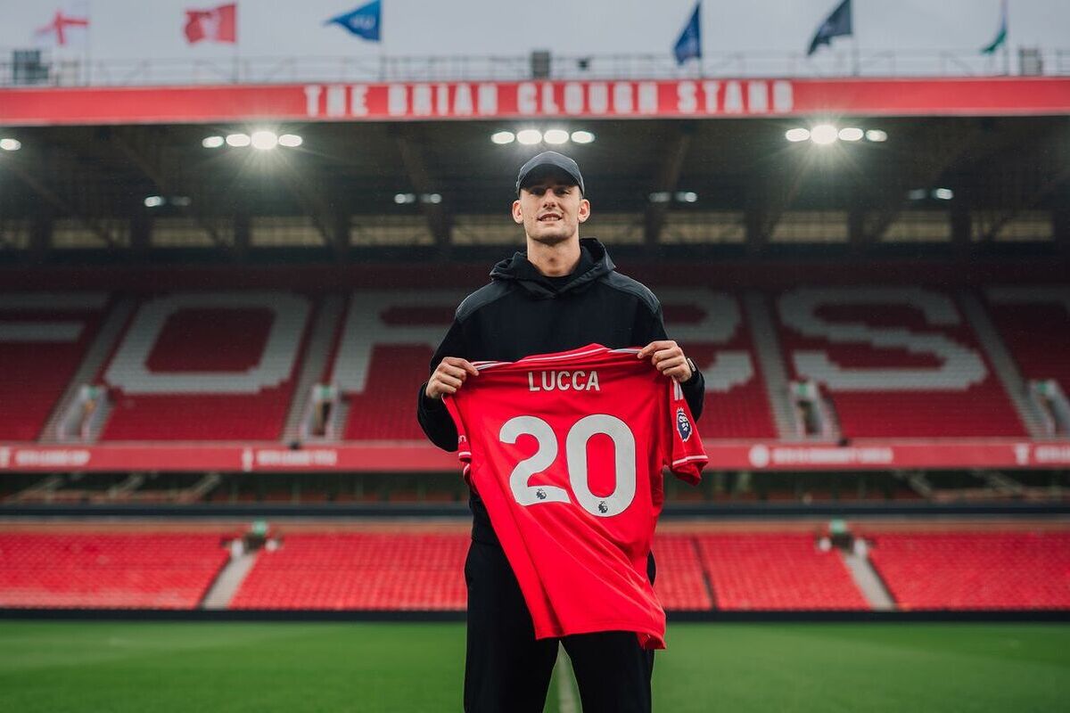 Official: Lorenzo Lucca joins Nottingham Forest on loan with an option to buy from Napoli (picture: www.nottinghamforest.co.uk)