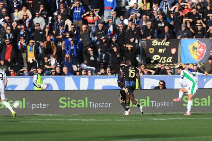 PISA, ITALY - JANUARY 31: Domenico Berardi of US Sassuolo scores a goal during the Serie A match between Pisa SC and US Sassuolo Calcio at Arena Garibaldi on January 31, 2026 in Pisa, Italy. (Photo by Gabriele Maltinti/Getty Images)
