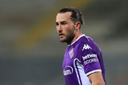 FLORENCE, ITALY - JANUARY 27: Jack Harrison acxf looks on during of the Coppa Italia match between of ACF Fiorentina and of Como 1907 at Stadio Artemio Franchi on January 27, 2026 in Florence, Italy. (Photo by Gabriele Maltinti/Getty Images)