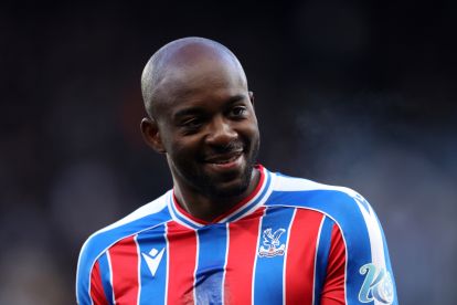 NEWCASTLE UPON TYNE, ENGLAND - JANUARY 04: Jean-Philippe Mateta of Crystal Palace looks on prior to the Premier League match between Newcastle United and Crystal Palace at St James' Park on January 04, 2026 in Newcastle upon Tyne, England. (Photo by George Wood/Getty Images)