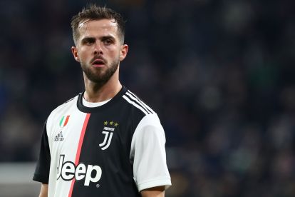 TURIN, ITALY - JANUARY 19: Miralem Pjanic of Juventus FC looks on during the Serie A match between Juventus and Parma Calcio at Allianz Stadium on January 19, 2020 in Turin, Italy. (Photo by Marco Luzzani/Getty Images)