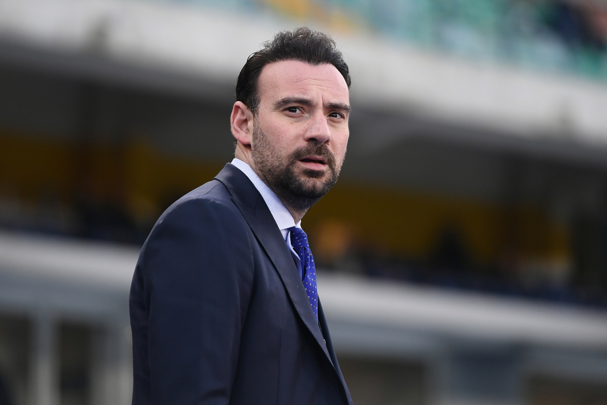VERONA, ITALY - FEBRUARY 28: Giovanni Manna of SSC Napoli during the Serie A match between Hellas Verona FC and SSC Napoli at Stadio Marcantonio Bentegodi on February 28, 2026 in Verona, Italy. (Photo by Alessandro Sabattini/Getty Images)
