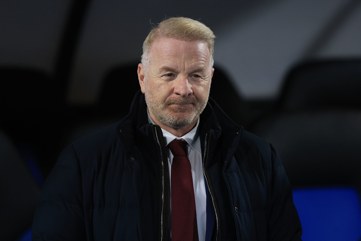 PISA, ITALY - FEBRUARY 13: Igli Tare of AC Milan looks on during the Serie A match between Pisa SC and AC Milan at Arena Garibaldi on February 13, 2026 in Pisa, Italy. (Photo by Gabriele Maltinti/Getty Images)