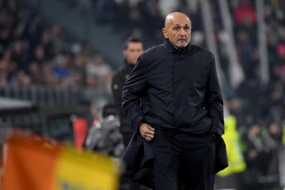 TURIN, ITALY - FEBRUARY 08: Juvenus head coach Luciano Spalletti during the Serie A match between Juventus FC and SS Lazio at the Juventus stadium on February 08, 2026 in Turin, Italy. (Photo by Marco Rosi - SS Lazio/Getty Images)