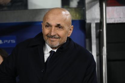 TURIN, ITALY - FEBRUARY 25: Head Coach Luciano Spalletti of Juventus FC looks on during the UEFA Champions League 2025/26 League Knockout Play-off Second Leg match between Juventus and Galatasaray A.S. at Juventus Stadium on February 25, 2026 in Turin, Italy. (Photo by Stefano Guidi/Getty Images)