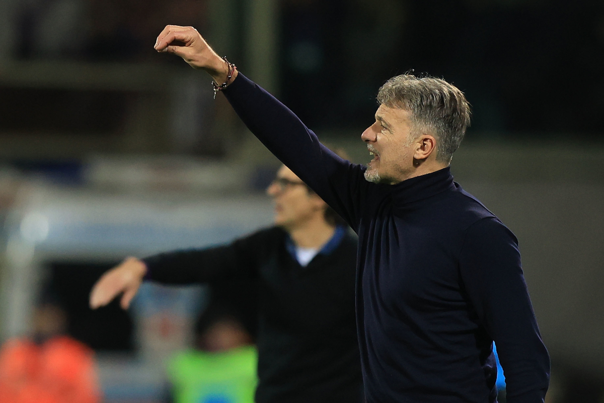 FLORENCE, ITALY - FEBRUARY 7: Manager Marco Baroni of Torino FC reacts during the Serie A match between ACF Fiorentina and Torino FC at Artemio Franchi on February 7, 2026 in Florence, Italy. (Photo by Gabriele Maltinti/Getty Images)