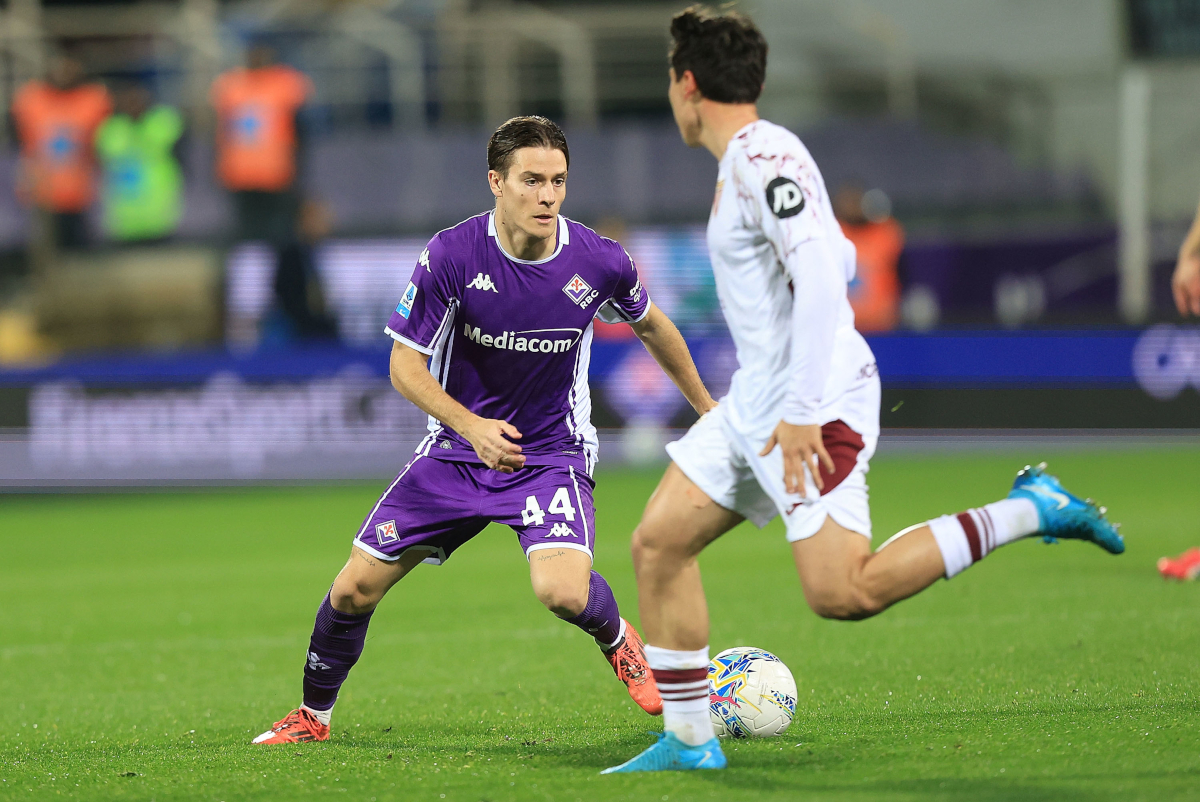 FLORENCE, ITALY - FEBRUARY 7: Nicolò Fagioli of ACF Fiorentina controls the ball during the Serie A match between ACF Fiorentina and Torino FC at Artemio Franchi on February 7, 2026 in Florence, Italy. (Photo by Gabriele Maltinti/Getty Images)