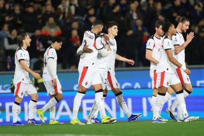 PISA, ITALY - FEBRUARY 13: Ruben Loftus Cheek of AC Milan celebrates after scoring a goal during the Serie A match between Pisa SC and AC Milan at Arena Garibaldi on February 13, 2026 in Pisa, Italy. (Photo by Gabriele Maltinti/Getty Images)