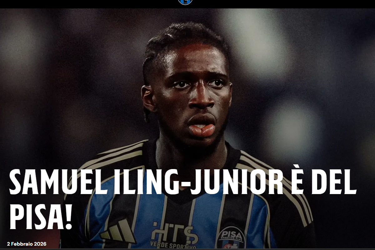 Official: Samuel Iling-Junior to Pisa from Aston Villa, Louis Buffon joins Pontedera