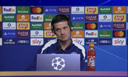 Cristian Chivu during his pre-match press conference on the eve of Inter vs. Bodo/Glimt (February 23, 2026).