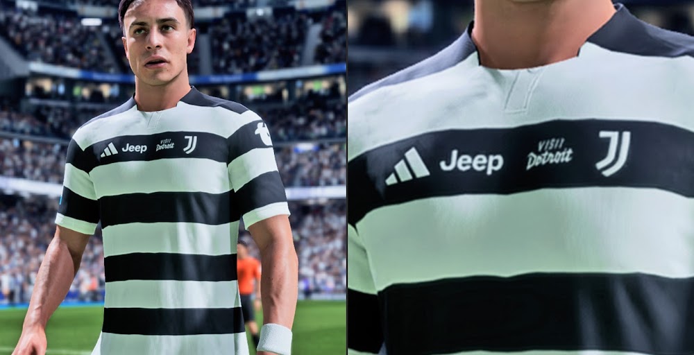 Juventus' 4th kit for 2025-26 via FootyHeadlines.
