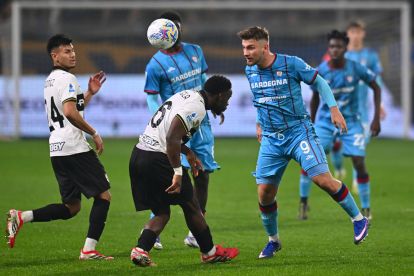 PARMA, ITALY - FEBRUARY 27: Semih Kılıçsoy of Cagliari Calcio plays the ball during the Serie A match between Parma Calcio 1913 and Cagliari Calcio at Stadio Ennio Tardini on February 27, 2026 in Parma, Italy. (Photo by Alessandro Sabattini/Getty Images)