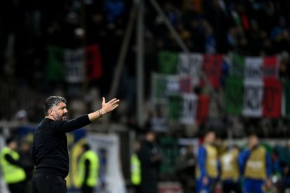 ZENICA, BOSNIA AND HERZEGOVINA - MARCH 31: Head coach of Italy Gennaro Gattuso gestures during the FIFA World Cup 2026 European Qualifiers KO play-offs match between Bosnia and Herzegovina and Italy at Stadion Bilino Polje on March 31, 2026 in Zenica, Bosnia and Herzegovina. (Photo by Getty Images/Getty Images)