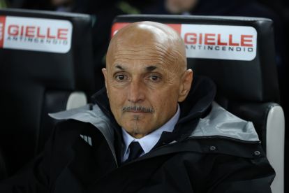 UDINE, ITALY - MARCH 14: Luciano Spalletti, Juventus manager, looks on during the Serie A match between Udinese Calcio and Juventus FC at Stadio Friuli on March 14, 2026 in Udine, Italy. (Photo by Timothy Rogers/Getty Images)