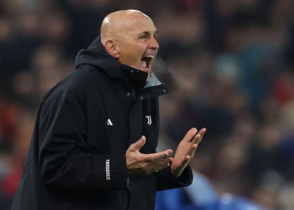 UDINE, ITALY - MARCH 14: Luciano Spalletti, Juventus manager, reacts during the Serie A match between Udinese Calcio and Juventus FC at Stadio Friuli on March 14, 2026 in Udine, Italy. (Photo by Timothy Rogers/Getty Images)