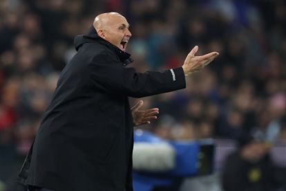 UDINE, ITALY - MARCH 14: Luciano Spalletti, Juventus manager, reacts during the Serie A match between Udinese Calcio and Juventus FC at Stadio Friuli on March 14, 2026 in Udine, Italy. (Photo by Timothy Rogers/Getty Images)