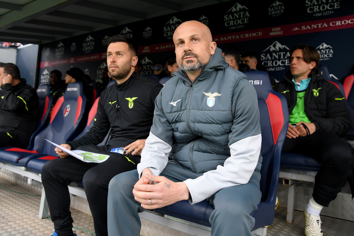 BOLOGNA, ITALY - MARCH 22: SS Lazio second coach Marco Ianni prior to the Serie A match between Bologna FC 1909 and SS Lazio at Renato Dall'Ara Stadium on March 22, 2026 in Bologna, Italy. (Photo by Marco Rosi - SS Lazio/Getty Images)