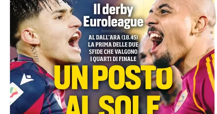 Today’s Papers: Bologna vs. Roma Europa League derby, Vlahovic again