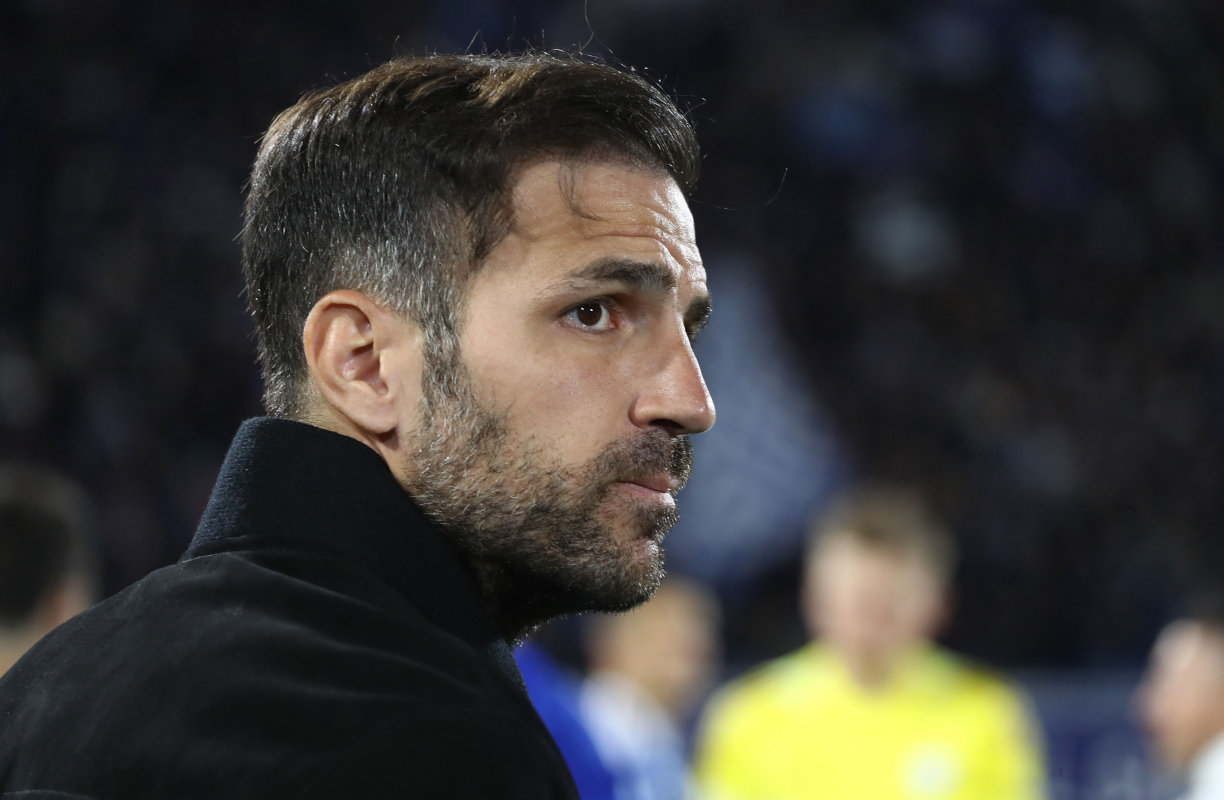 COMO, ITALY - APRIL 12: Como 1907 coach Cesc Fabregas looks on during the Serie A match between Como 1907 and FC Internazionale at Giuseppe Sinigaglia Stadium on April 12, 2026 in Como, Italy. (Photo by Marco Luzzani/Getty Images)