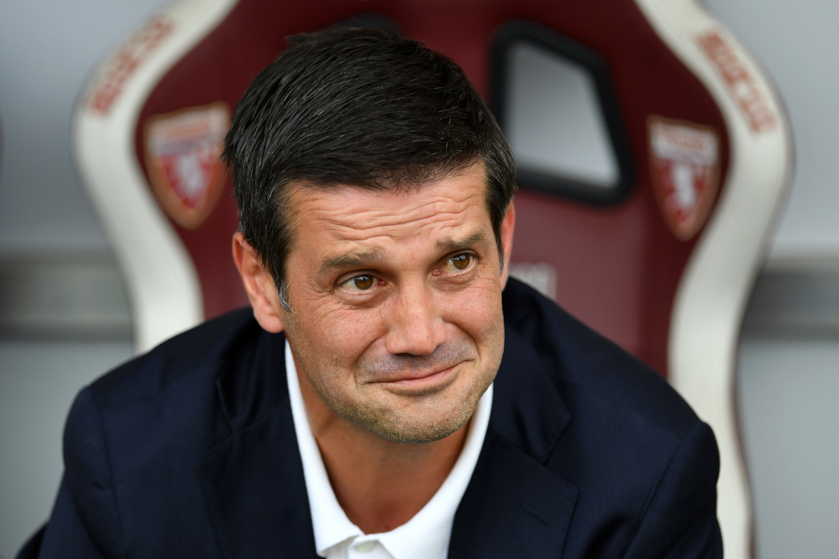 TURIN, ITALY - APRIL 26: Cristian Chivu, Head Coach of FC Internazionale Milano, looks on prior to the Serie A match between Torino FC and FC Internazionale at Stadio Olimpico di Torino on April 26, 2026 in Turin, Italy. (Photo by Valerio Pennicino/Getty Images)