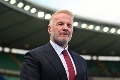 VERONA, ITALY - APRIL 19: Igli Tare, Sporting Director of AC Milan looks on prior to the Serie A match between Hellas Verona FC and AC Milan at Stadio Marcantonio Bentegodi on April 19, 2026 in Verona, Italy. (Photo by Alessandro Sabattini/Getty Images)