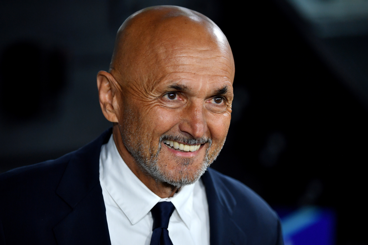 TURIN, ITALY - APRIL 19: Luciano Spalletti, Head Coach of Juventus, reacts prior to the Serie A match between Juventus FC and Bologna FC 1909 at Allianz Stadium on April 19, 2026 in Turin, Italy. (Photo by Valerio Pennicino/Getty Images)