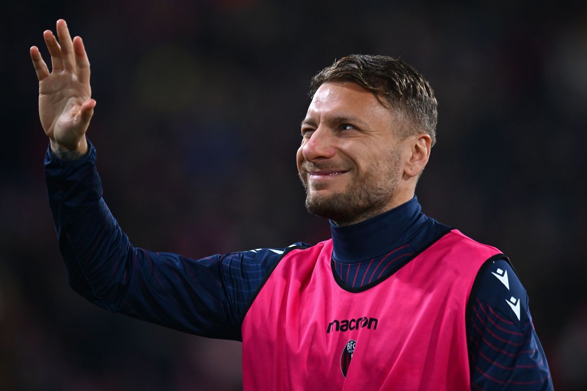BOLOGNA, ITALY - DECEMBER 14: Ciro Immobile of Bologna FC during the Serie A match between Bologna FC 1909 and Juventus FC at Renato Dall'Ara Stadium on December 14, 2025 in Bologna, Italy. (Photo by Alessandro Sabattini/Getty Images)