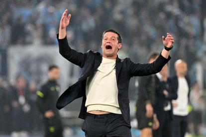 ROME, ITALY - MAY 13: Cristian Chivu of FC Internazionale celebrates after winning the Coppa Italia final match between SS Lazio and FC Internazionale at Stadio Olimpico on May 13, 2026 in Rome, Italy. (Photo by Marco Rosi - SS Lazio/Getty Images)