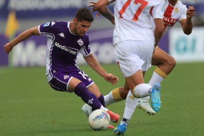 FLORENCE, ITALY - MAY 10: Manor Solomon of ACF Fiorentina in action during the Serie A match between ACF Fiorentina and Genoa CFC at Artemio Franchi on May 10, 2026 in Florence, Italy. (Photo by Gabriele Maltinti/Getty Images)