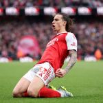 Watch: Calafiori gives Arsenal early lead against Maresca and Donnarumma’s Man City