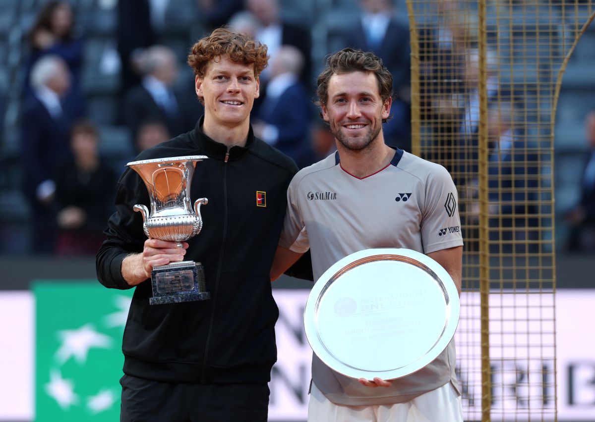 Ruud teases Italian football after losing Masters 1000 Rome Final to Sinner