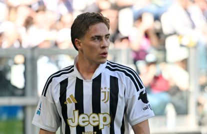 TURIN, ITALY - MAY 17: Kenan Yildiz of Juventus FC during the Serie A match between Juventus FC and ACF Fiorentina at Allianz Stadium on May 17, 2026 in Turin, Italy. (Photo by Chris Ricco/Getty Images)