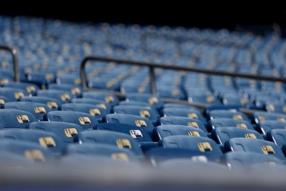 FOXBOROUGH, MASSACHUSETTS - JUNE 16: General view inside Boston Stadium before the FIFA World Cup 2026 Group I match between Iraq vs Norway on June 16, 2026 in Foxborough, Massachusetts. (Photo by Mattia Ozbot/Getty Images)