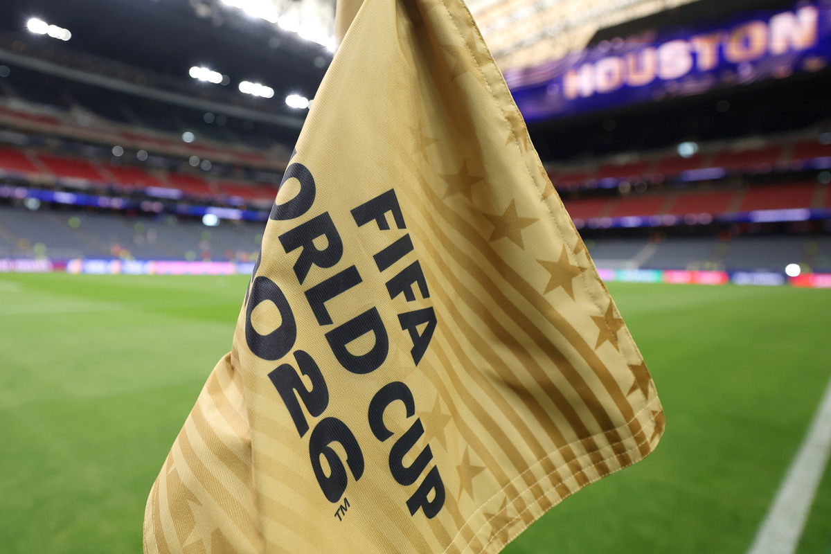 HOUSTON, TEXAS - 20 DE JUNHO: Vista geral antes da partida do Grupo F da Copa do Mundo FIFA 2026 entre Holanda x Suécia no Houston Stadium em 20 de junho de 2026 em Houston, Texas. (Foto de Lars Baron/Getty Images)