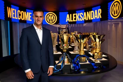 Aleksandar Stankovic returns to Inter from Club Brugge (via www.inter.it)