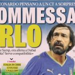 Today’s Papers – Pirlo Italy gamble, Roma push for Garnacho