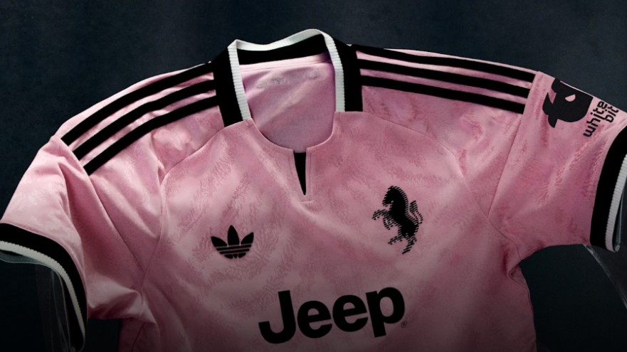 Kit fora de casa da Juventus para 2026-27 (via Juventus.com).