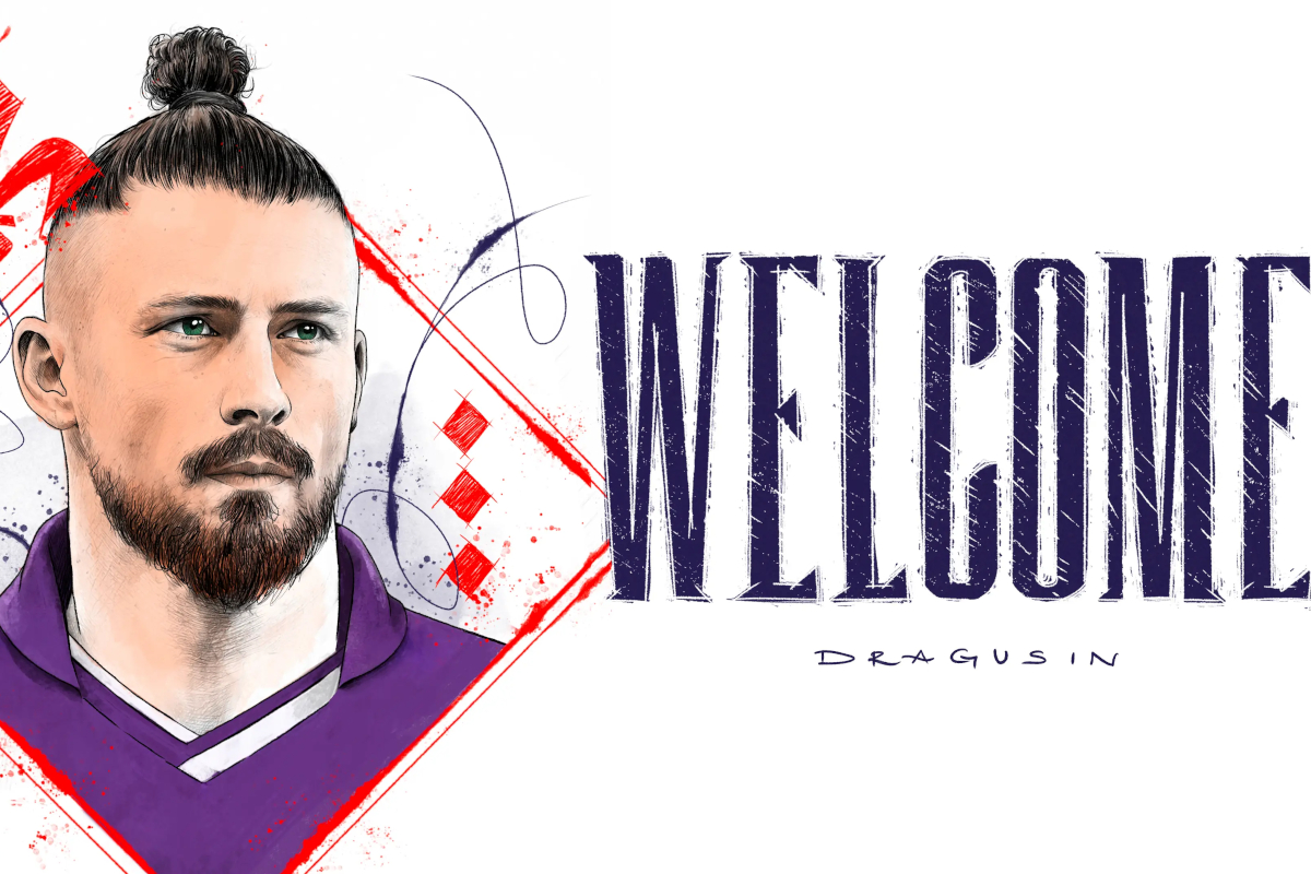 Radu Dragusin chegou à Fiorentina vindo do Tottenham (acffiorentina.com).