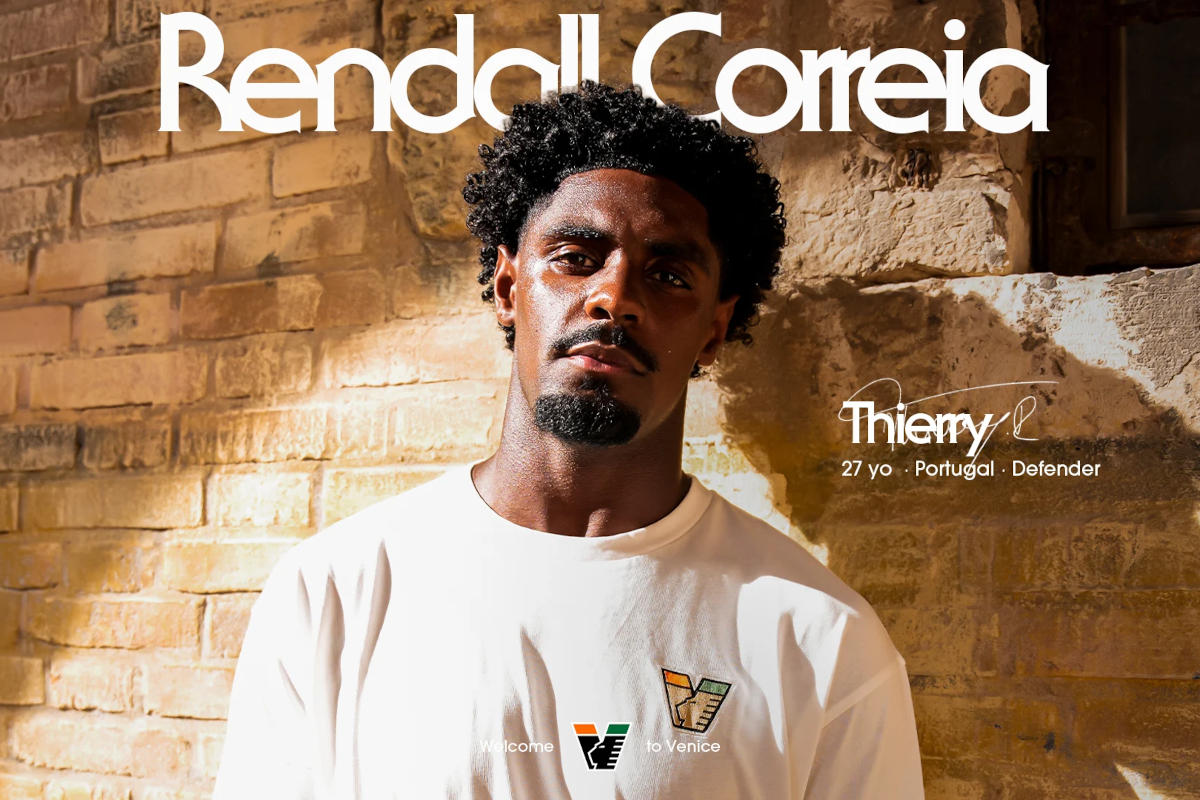 Thierry Randall Correa chega ao Venezia