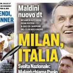 Today’s Papers: Maldini yes for Italy, Khalaili concerns for Inter, Sinner final