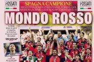 Today’s Papers: Reaction as Spain lift World Cup, Pellegrino to Juventus latest