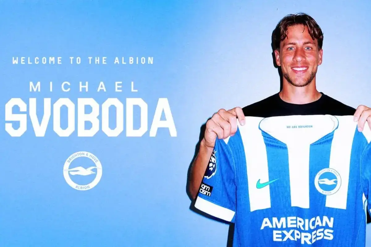 OFICIAL: Michael Svoboda se junta ao Brighton & Hove Albion em mudança permanente de Veneza (via www.brightonandhovealbion.com)