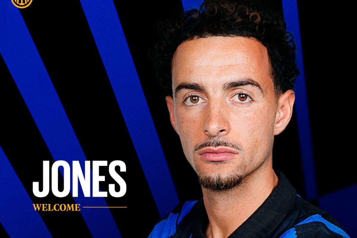 Inter welcome new signing Curtis Jones from Liverpool in a deal worth €35m including add-ons (@inter)