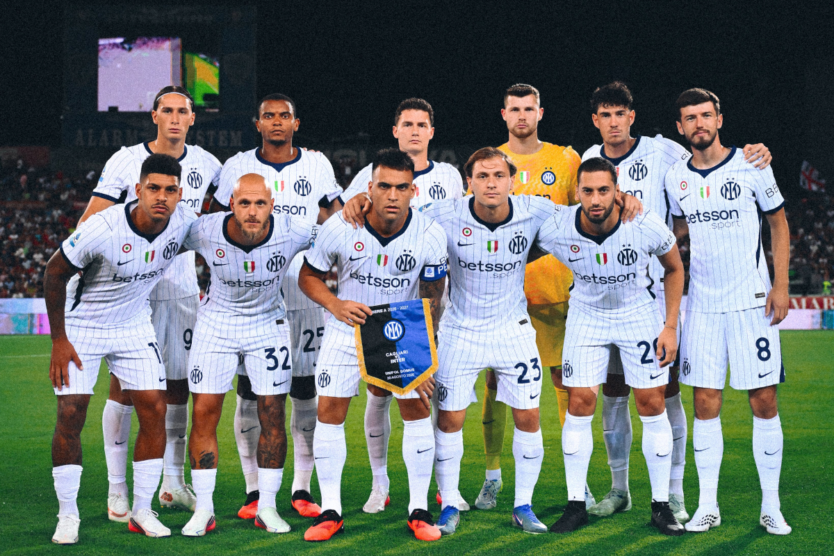 Inter titular do XI para a visita da Semana 2 da Série A ao Cagliari (@inter).